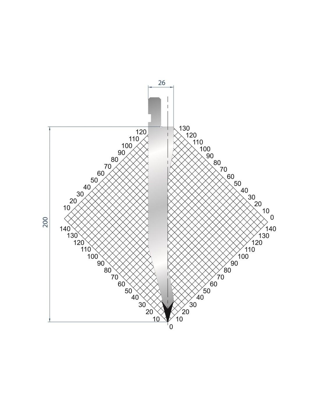 1292 – Kniv – 30° – R0,5